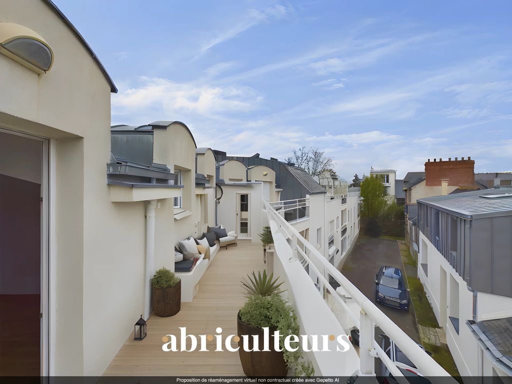 Achat appartement à vendre 3 pièces 71 m² - Nantes