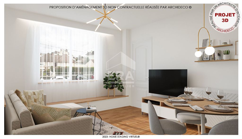 Achat appartement à vendre 3 pièces 49 m² - Melun
