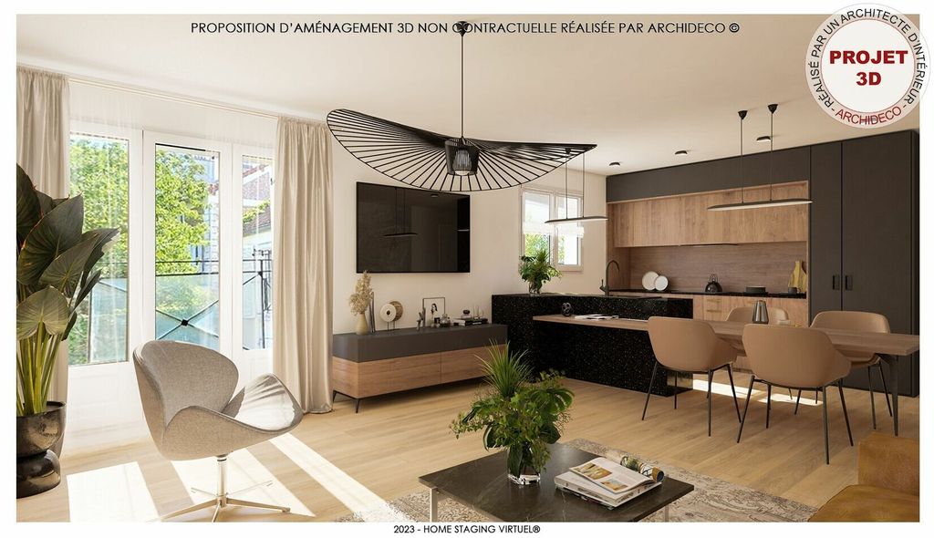 Achat appartement à vendre 3 pièces 74 m² - Crosne