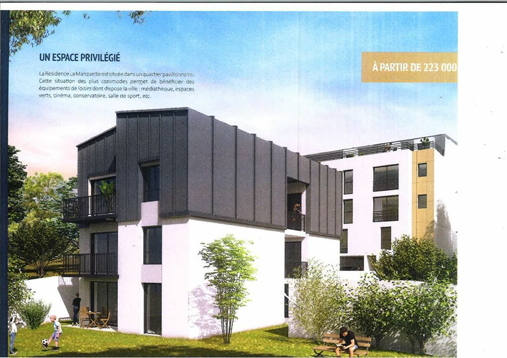 Achat appartement à vendre 4 pièces 92 m² - Antony