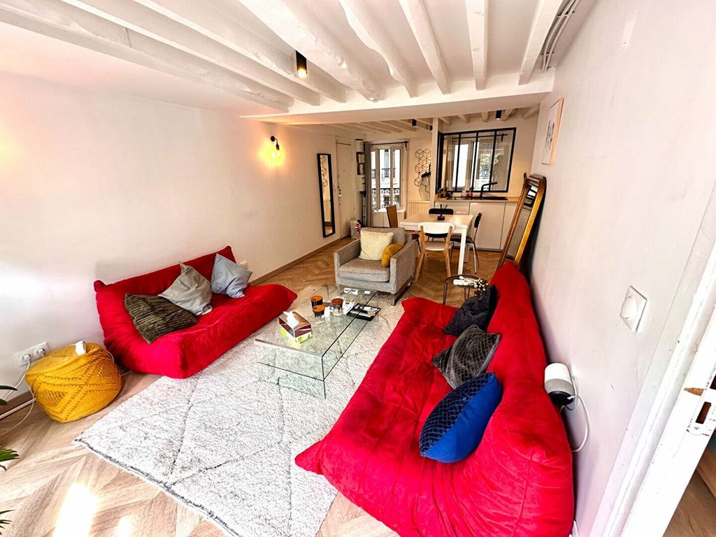 Achat appartement à vendre 3 pièces 50 m² - Paris 19ème arrondissement