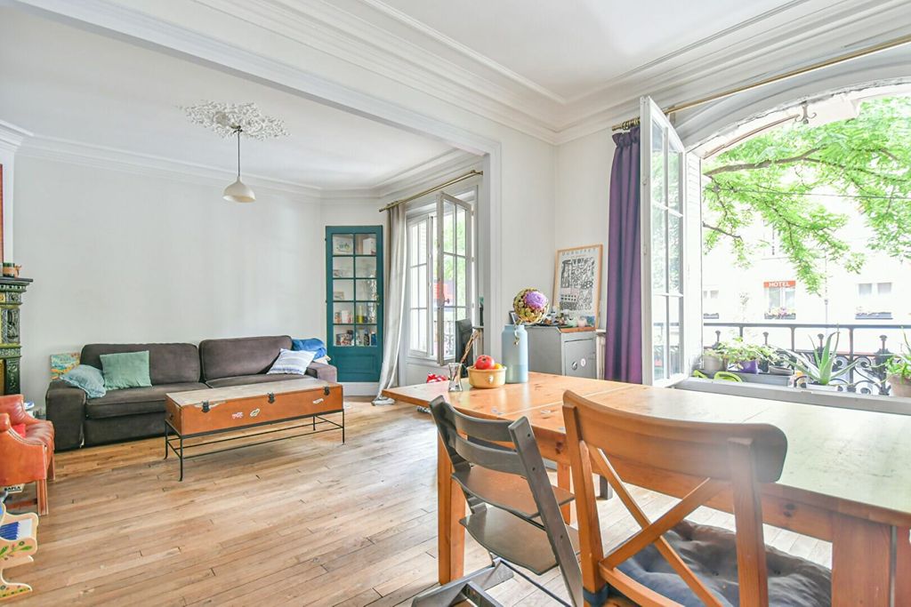 Achat appartement à vendre 3 pièces 63 m² - Paris 19ème arrondissement