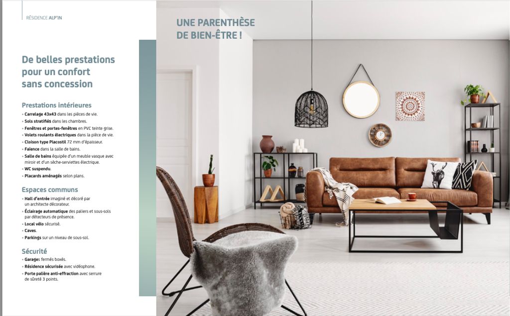 Achat appartement à vendre 2 pièces 53 m² - Saint-Gervais-les-Bains