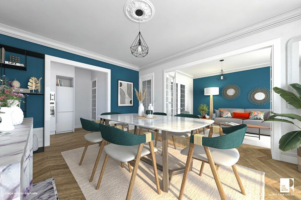 Achat appartement à vendre 3 pièces 113 m² - Lyon 6ème arrondissement
