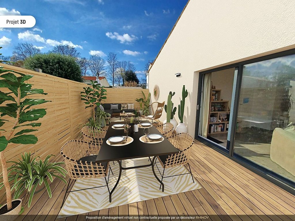 Achat maison à vendre 3 chambres 102 m² - Dompierre-sur-Mer