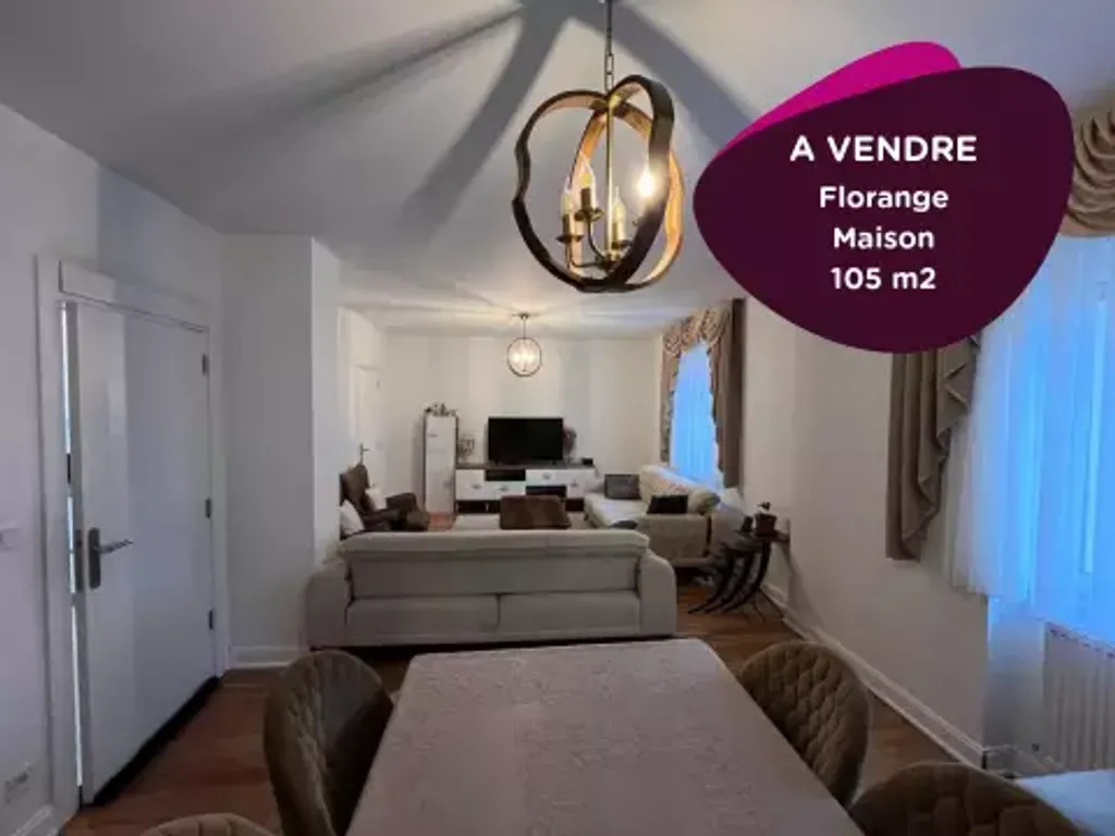 Achat maison à vendre 3 chambres 105 m² - Florange