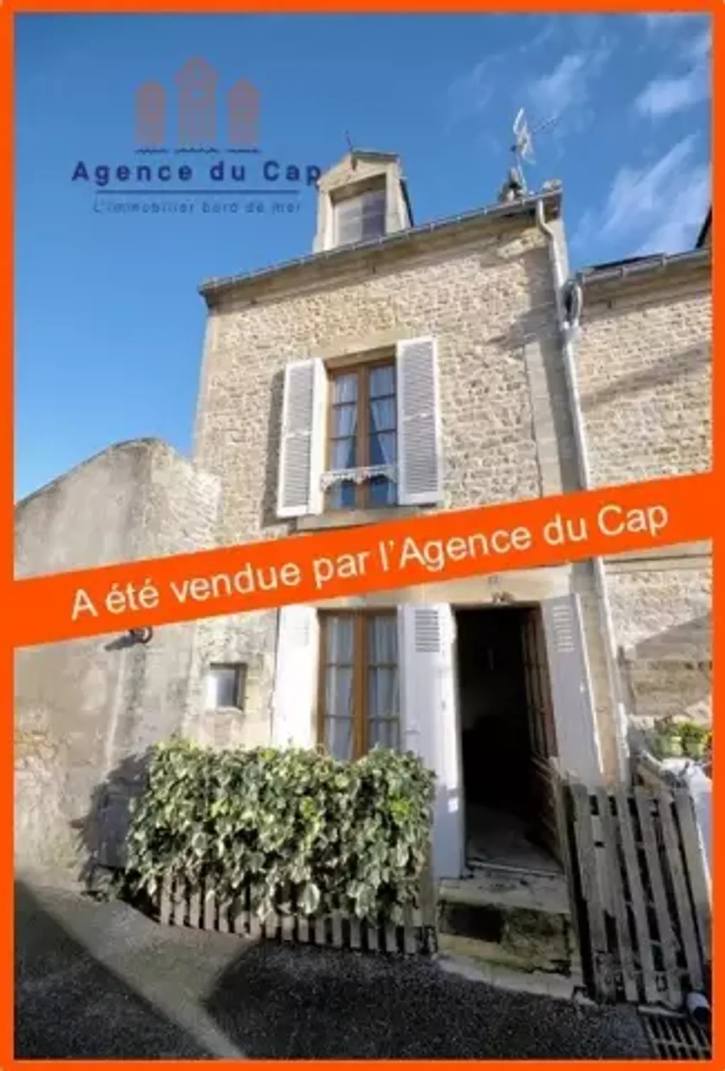 Achat maison à vendre 3 chambres 54 m² - Saint-Aubin-sur-Mer