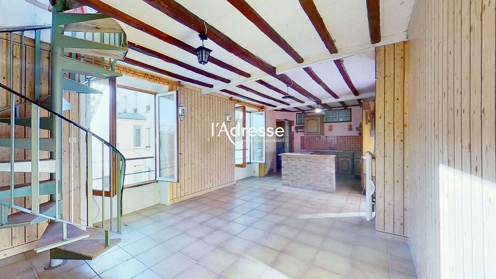 Achat duplex à vendre 3 pièces 49 m² - Paris 14ème arrondissement