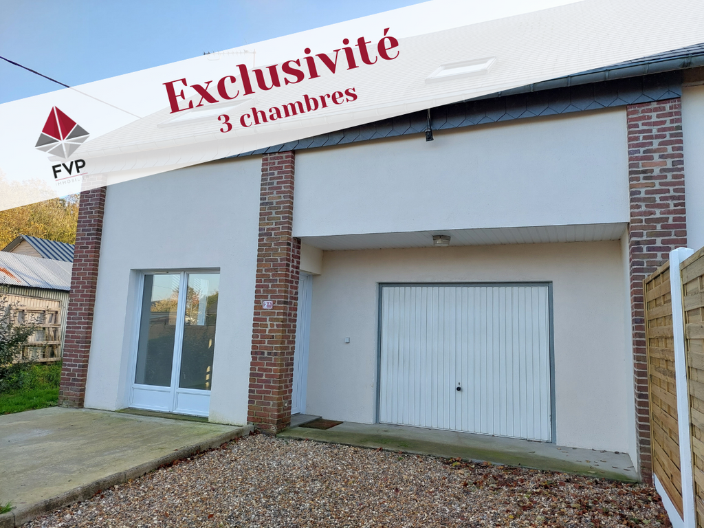 Achat maison à vendre 3 chambres 98 m² - Canville-les-Deux-Églises