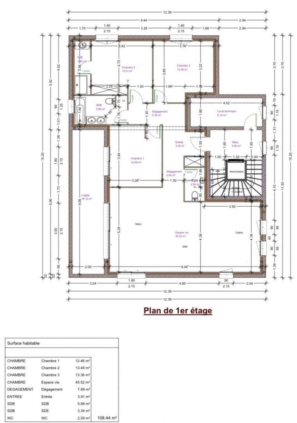 Achat appartement 4 pièce(s) Ségny