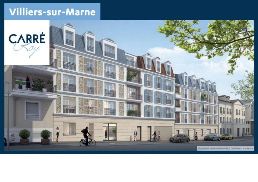 Achat appartement à vendre 3 pièces 62 m² - Villiers-sur-Marne