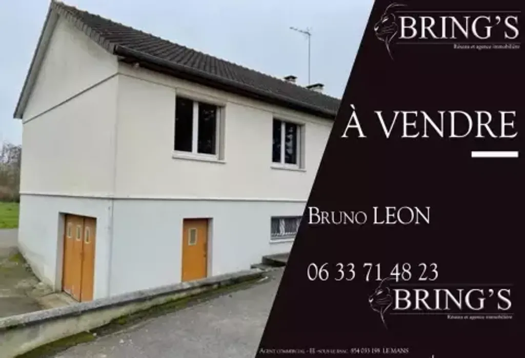 Achat maison à vendre 4 chambres 105 m² - Arçonnay