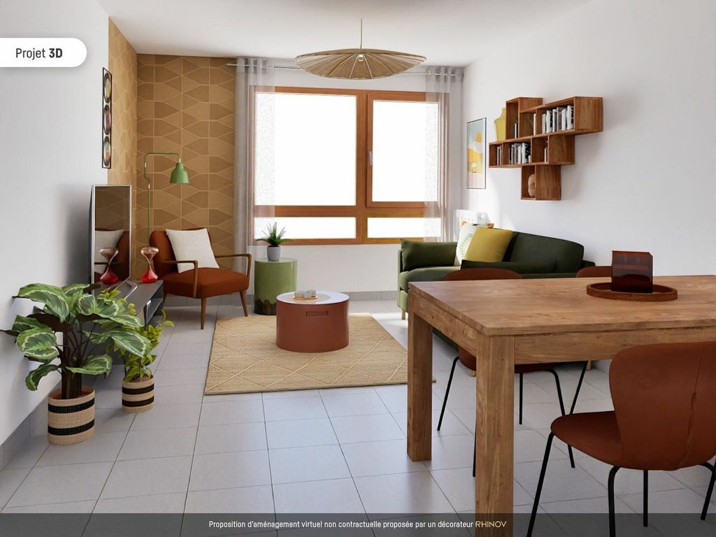 Achat appartement à vendre 3 pièces 64 m² - Lyon 8ème arrondissement