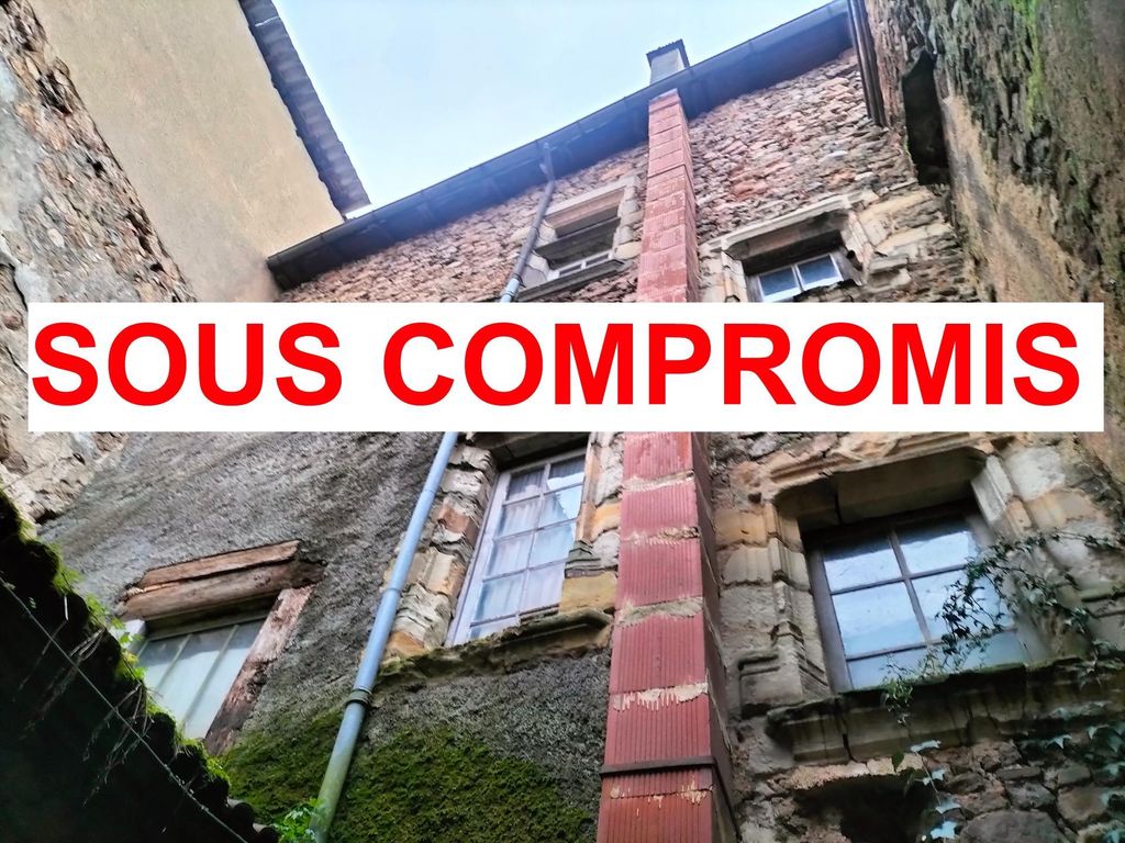 Achat maison à vendre 6 chambres 170 m² - Courpière