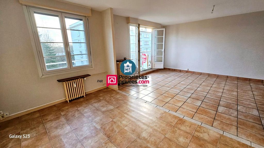 Achat appartement à vendre 3 pièces 74 m² - Boulogne-sur-Mer