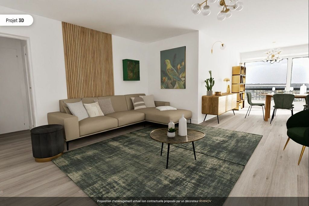 Achat appartement à vendre 4 pièces 81 m² - Élancourt