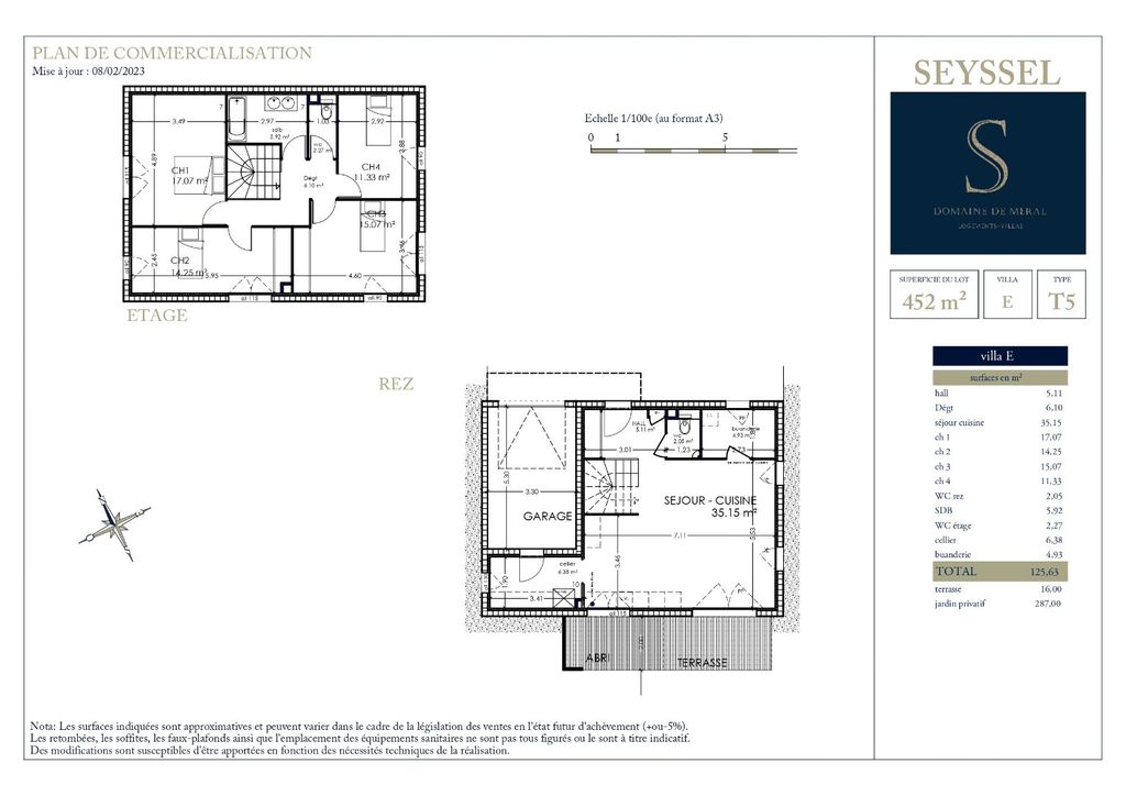 Achat maison à vendre 4 chambres 125 m² - Seyssel