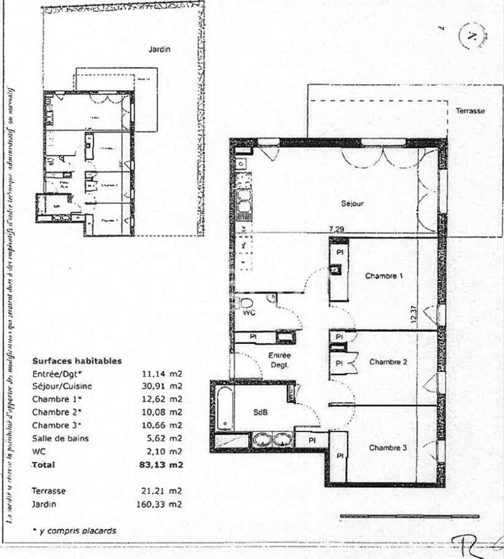 Achat appartement 4 pièce(s) Aucamville