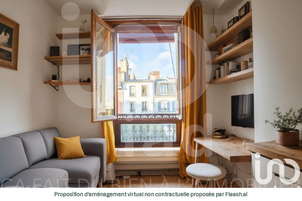 Achat studio à vendre 9 m² - Paris 18ème arrondissement