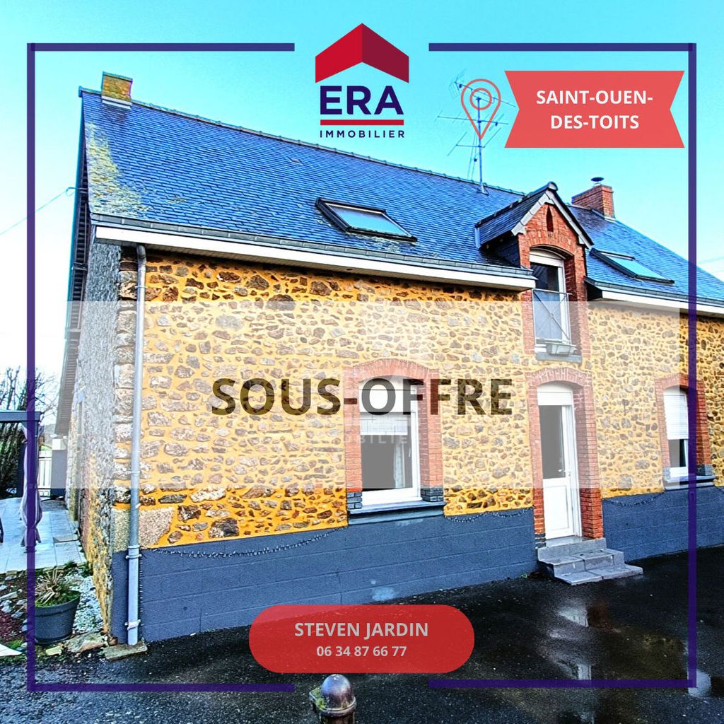 Achat maison à vendre 5 chambres 138 m² - Saint-Ouën-des-Toits