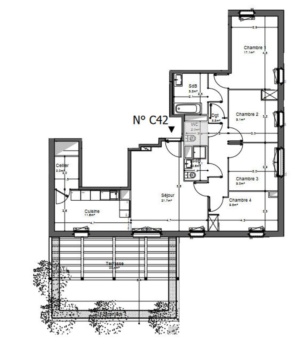 Achat appartement 5 pièce(s) Neuilly-sur-Marne