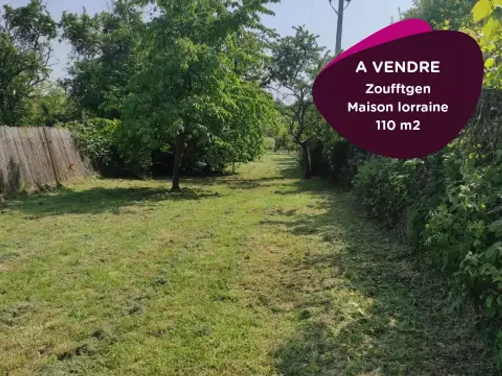 Achat maison à vendre 3 chambres 110 m² - Zoufftgen