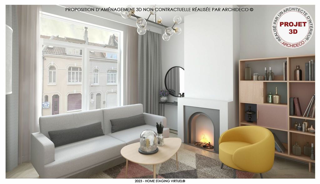 Achat maison à vendre 3 chambres 110 m² - Boulogne-sur-Mer