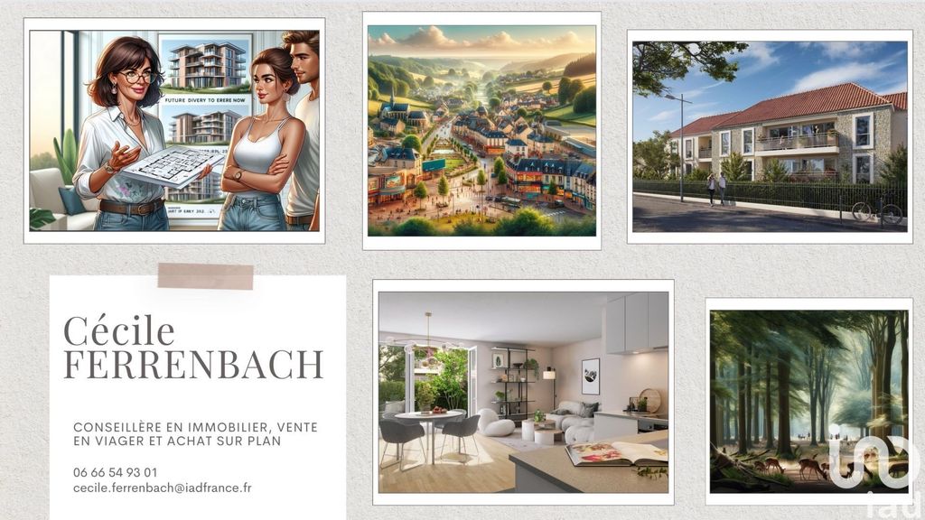 Achat appartement à vendre 3 pièces 57 m² - Saint-Arnoult-en-Yvelines