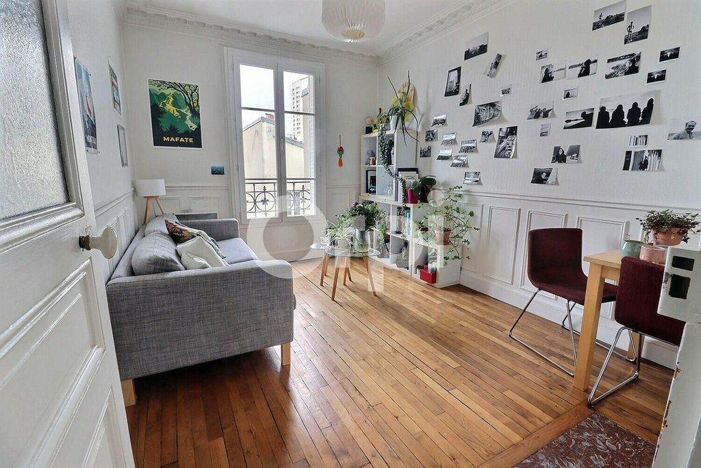 Achat appartement à vendre 2 pièces 34 m² - Paris 19ème arrondissement