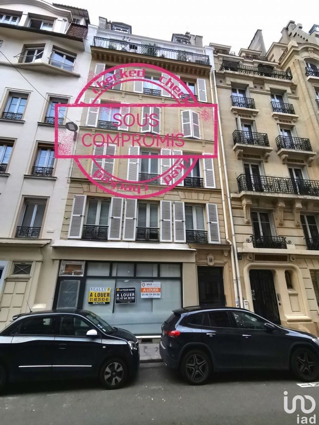 Achat studio à vendre 10 m² - Paris 17ème arrondissement