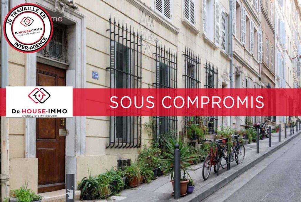 Achat appartement à vendre 2 pièces 30 m² - Marseille 1er arrondissement