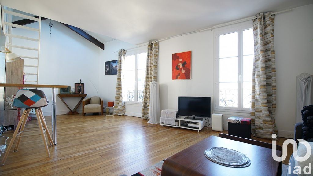 Achat duplex à vendre 2 pièces 55 m² - Boulogne-Billancourt