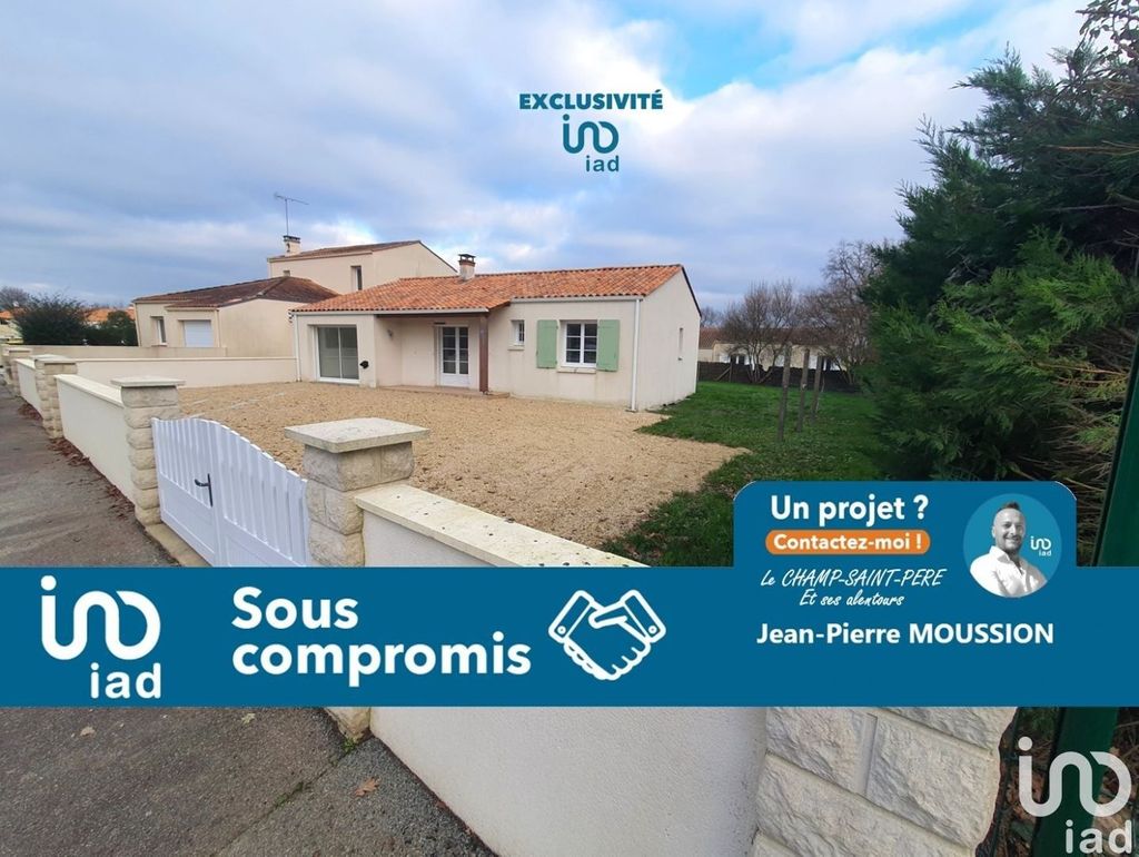 Achat maison à vendre 3 chambres 90 m² - Moutiers-les-Mauxfaits