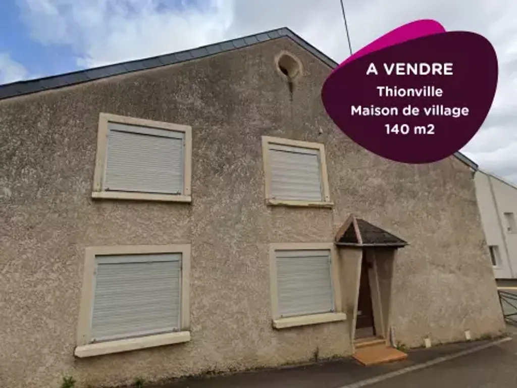Achat maison à vendre 4 chambres 140 m² - Thionville
