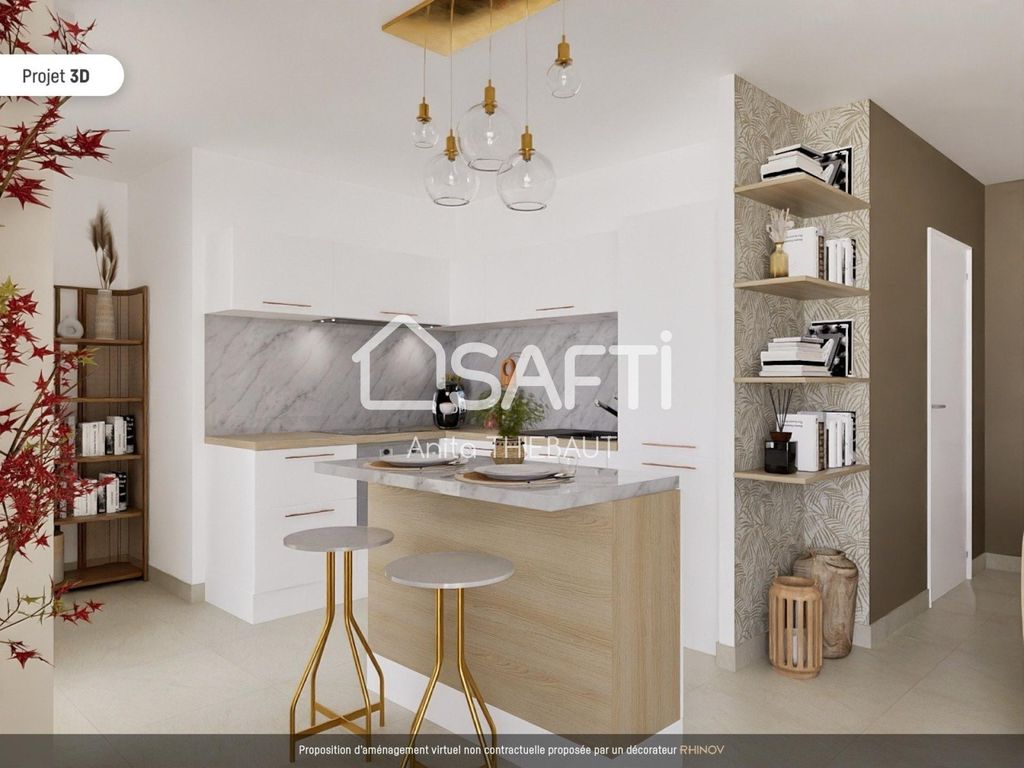 Achat appartement à vendre 2 pièces 55 m² - Saint-Raphaël