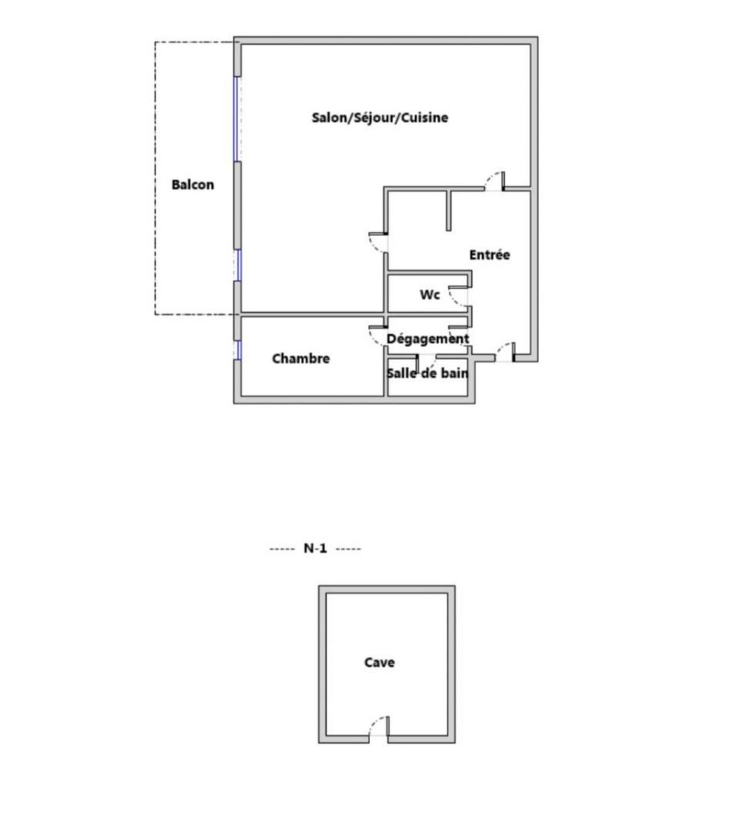Achat appartement à vendre 2 pièces 50 m² - Chelles