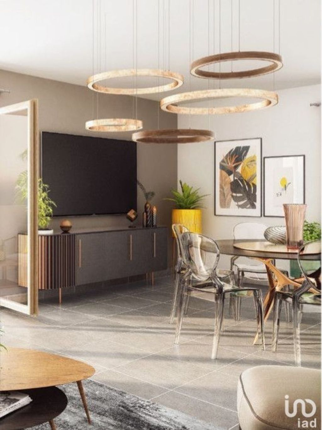 Achat appartement à vendre 4 pièces 94 m² - Lyon 8ème arrondissement