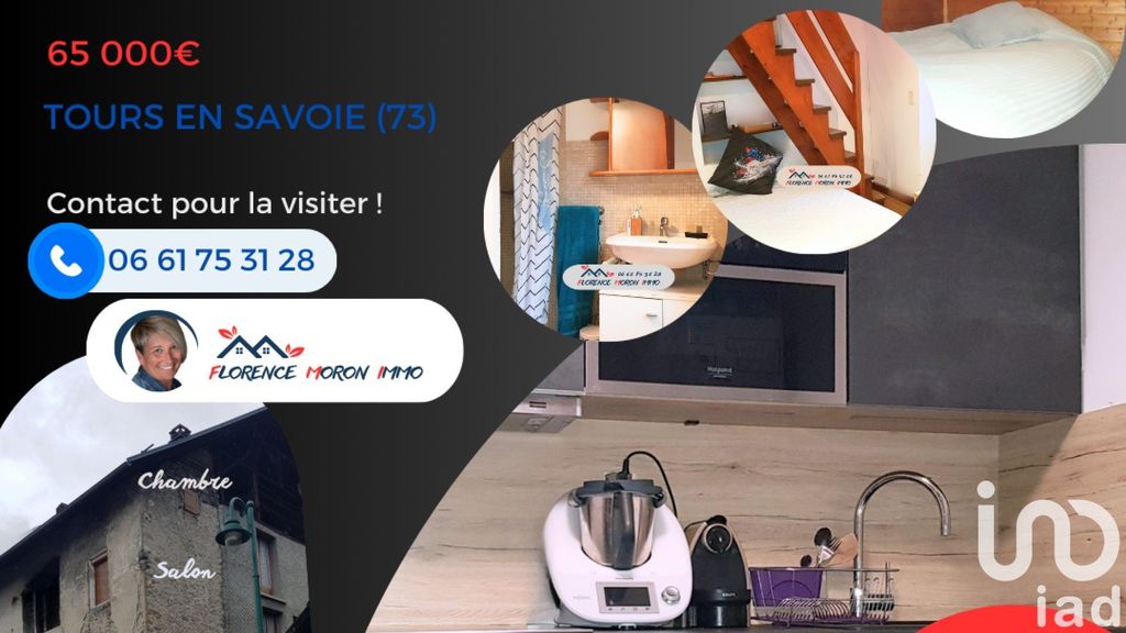 Achat maison à vendre 1 chambre 32 m² - Tours-en-Savoie