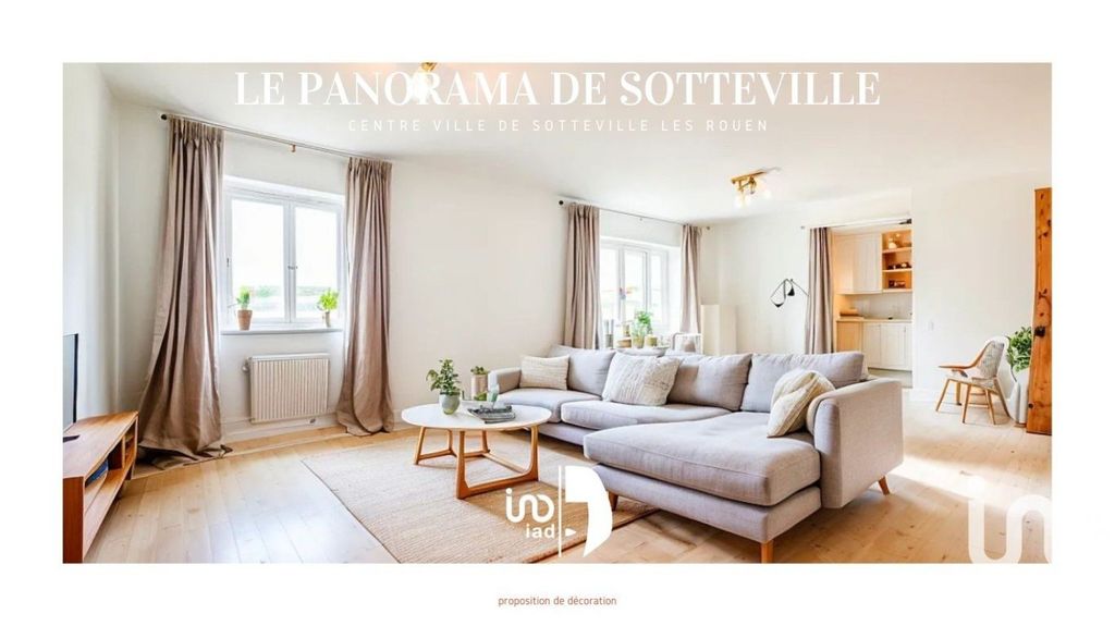 Achat appartement 4 pièce(s) Sotteville-lès-Rouen