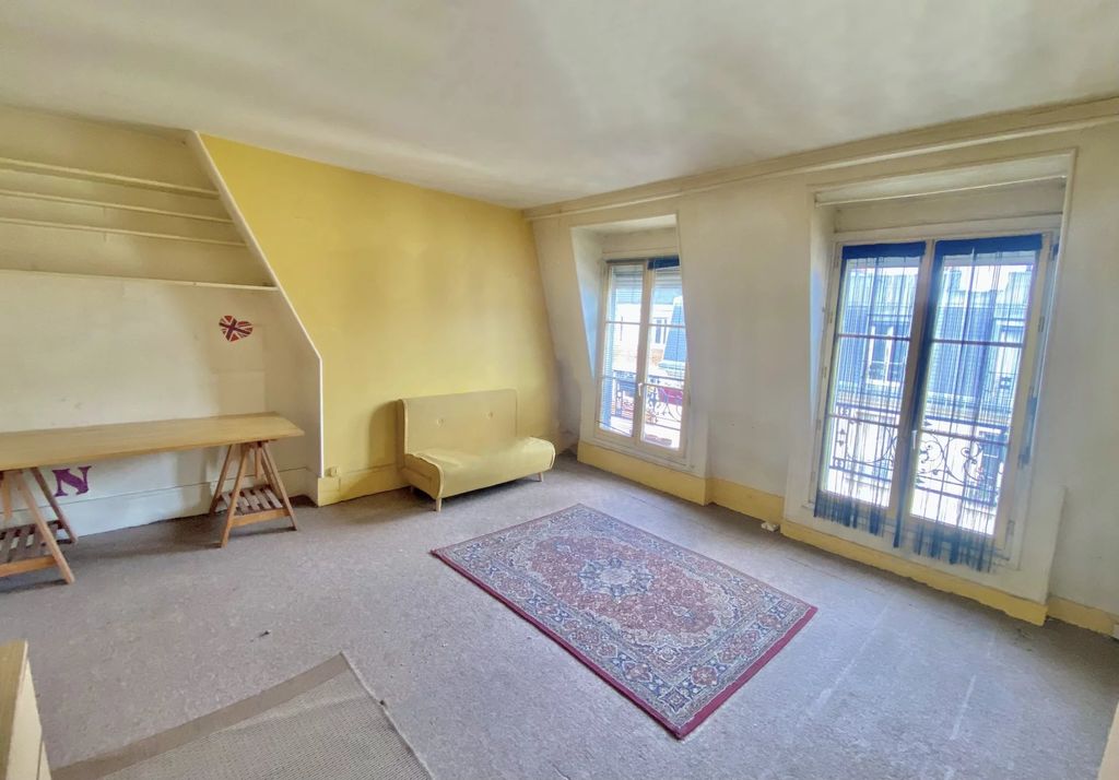 Achat studio à vendre 29 m² - Paris 17ème arrondissement