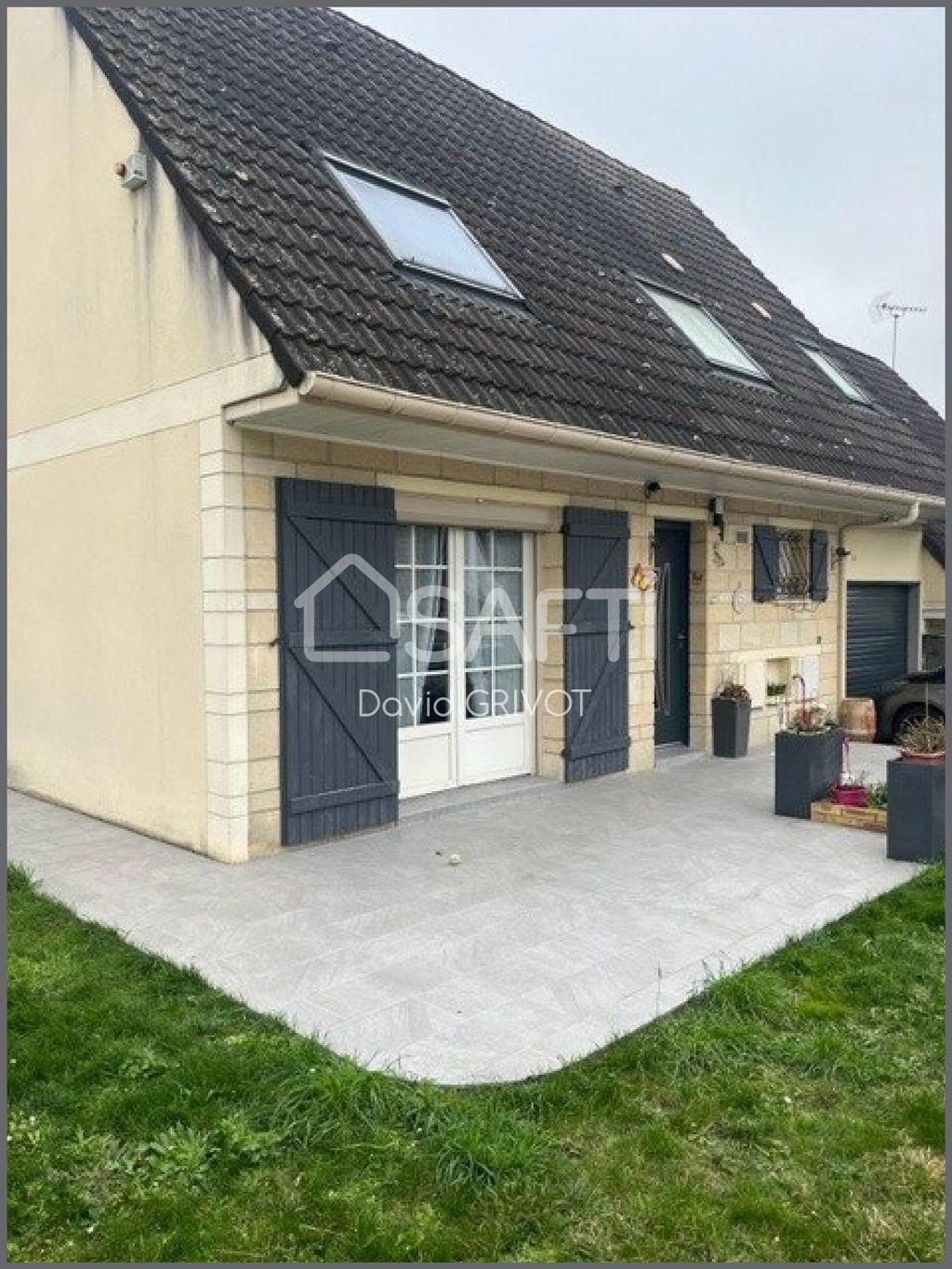 Achat maison à vendre 4 chambres 108 m² - Villers-Saint-Paul