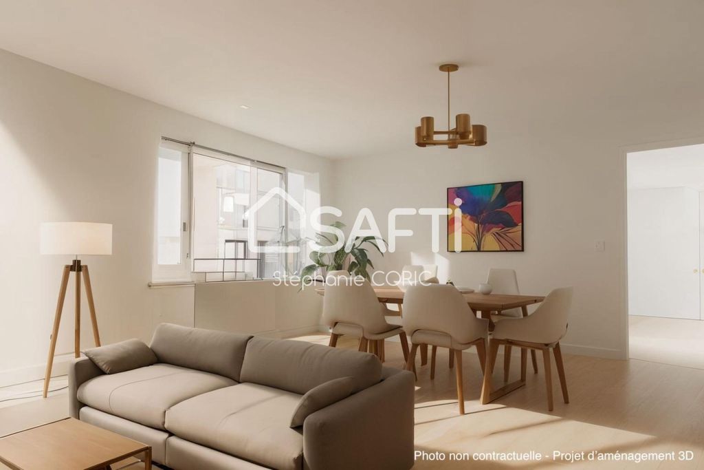 Achat appartement à vendre 3 pièces 87 m² - Paris 16ème arrondissement