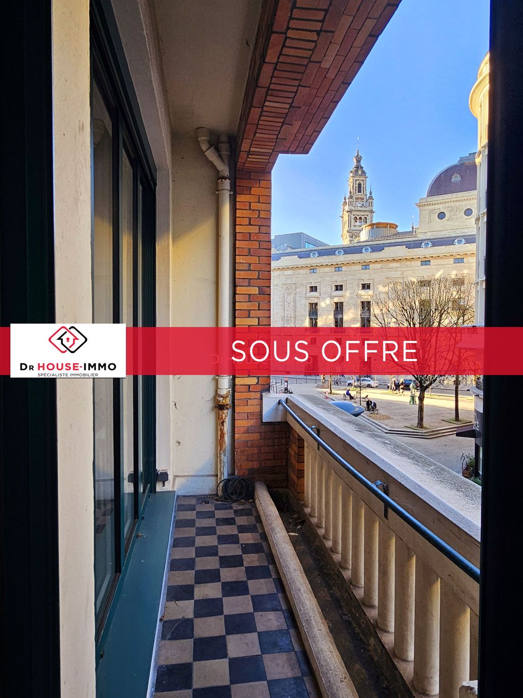 Achat appartement à vendre 6 pièces 107 m² - Lille