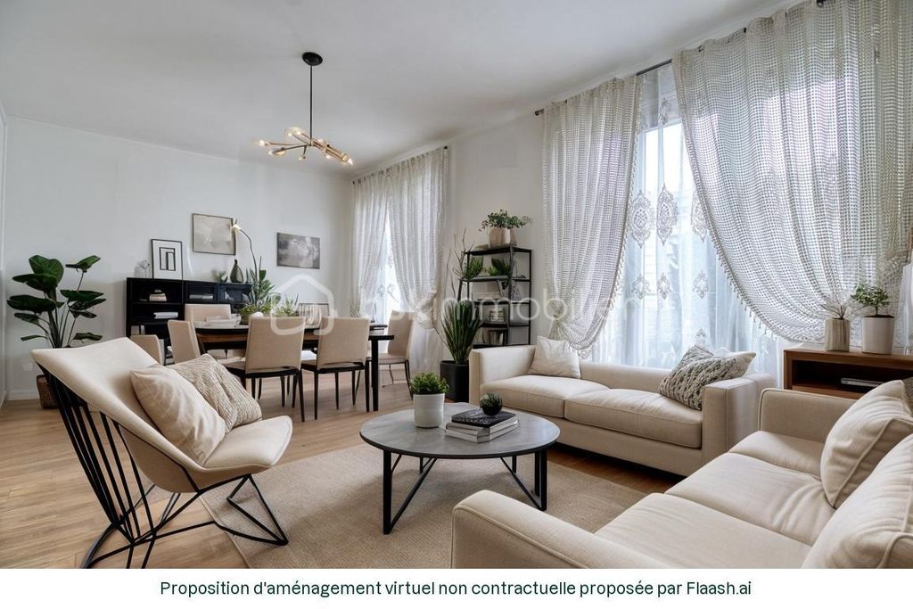 Achat triplex à vendre 3 pièces 73 m² - Saint-Ouen