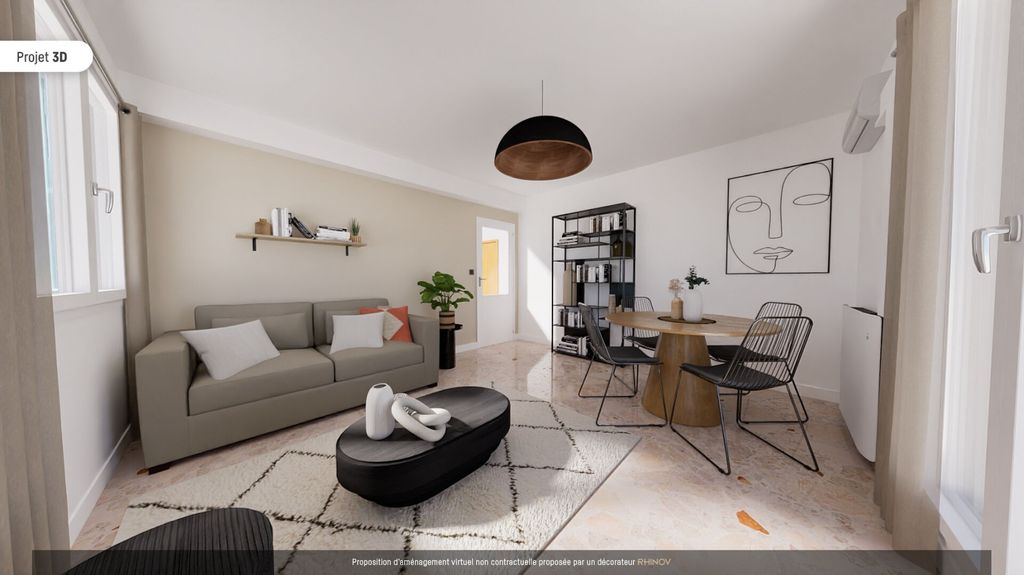 Achat appartement à vendre 3 pièces 72 m² - Marseille 10ème arrondissement