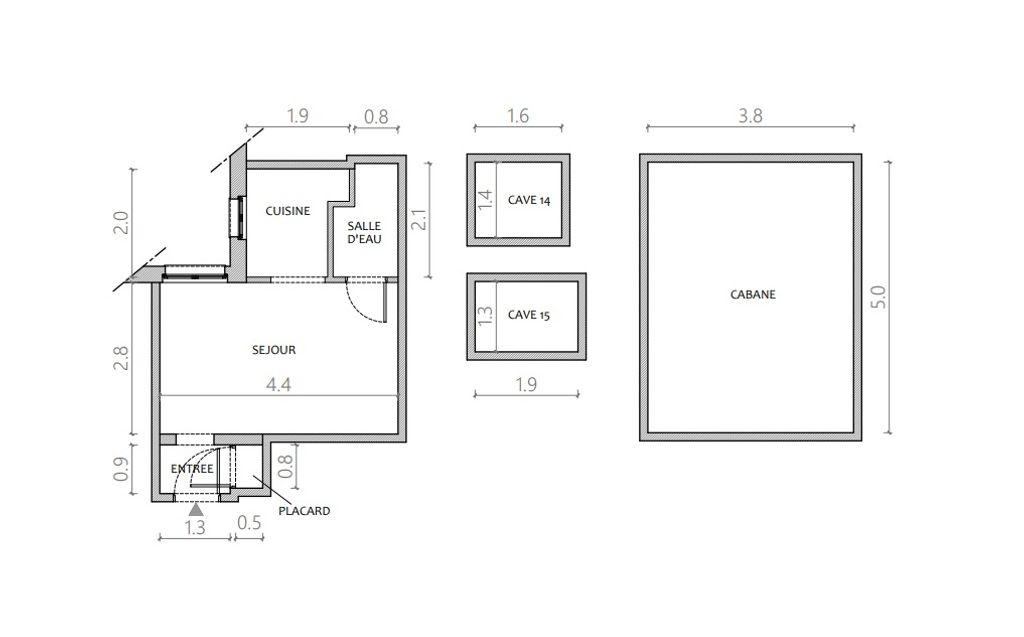 Achat studio à vendre 19 m² - Saint-Ouen