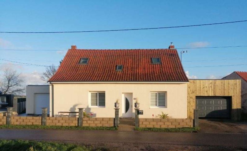 Achat maison à vendre 4 chambres 134 m² - Sainte-Marie-Kerque