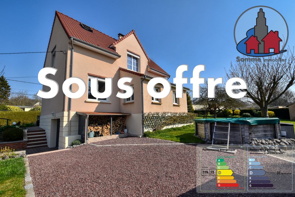 Achat maison à vendre 4 chambres 167 m² - Flixecourt