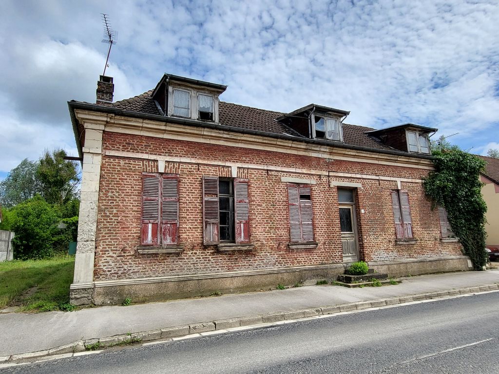 Achat maison à vendre 3 chambres 100 m² - Saint-Léger-lès-Domart
