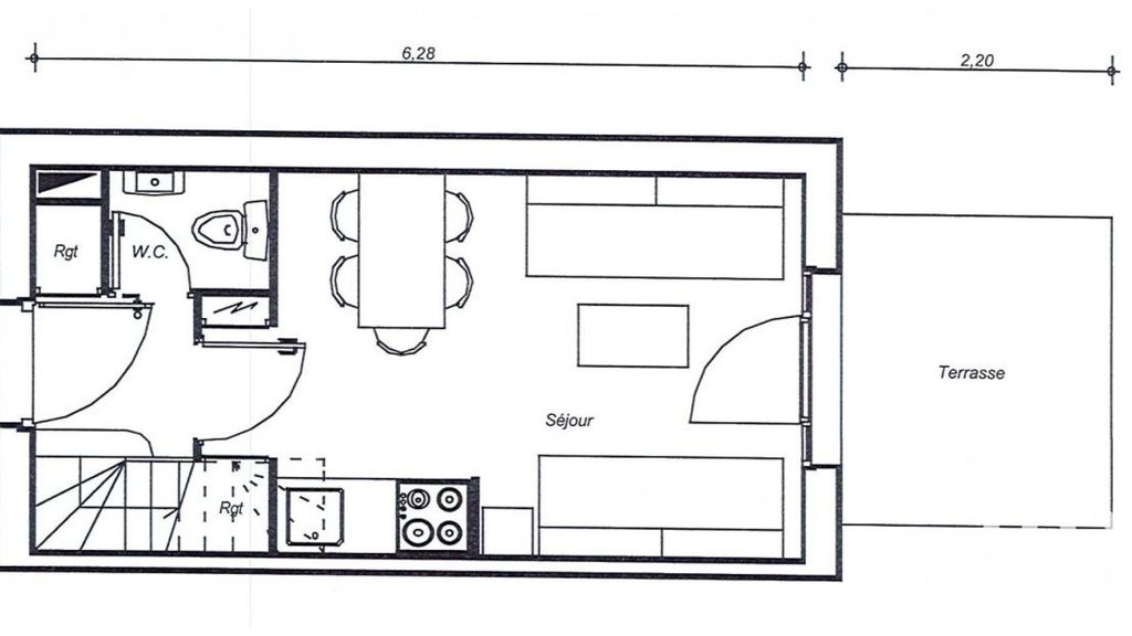Achat maison à vendre 1 chambre 32 m² - Talmont-Saint-Hilaire